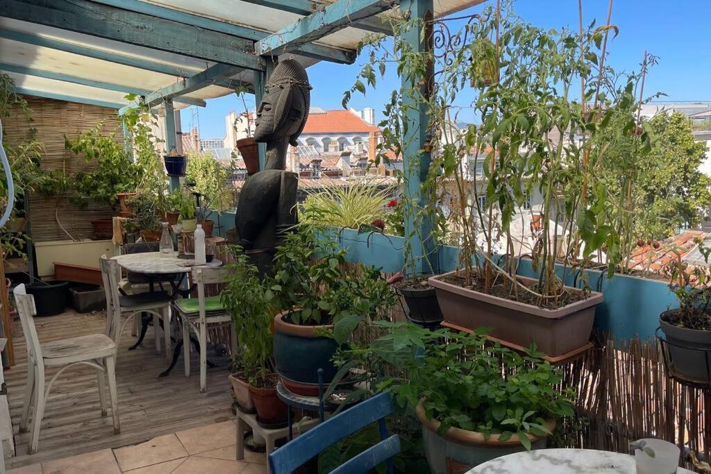 Appartement Terrasse Proche Vieux-Port マルセイユ エクステリア 写真